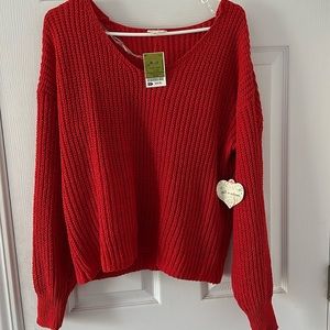Sweater styled top